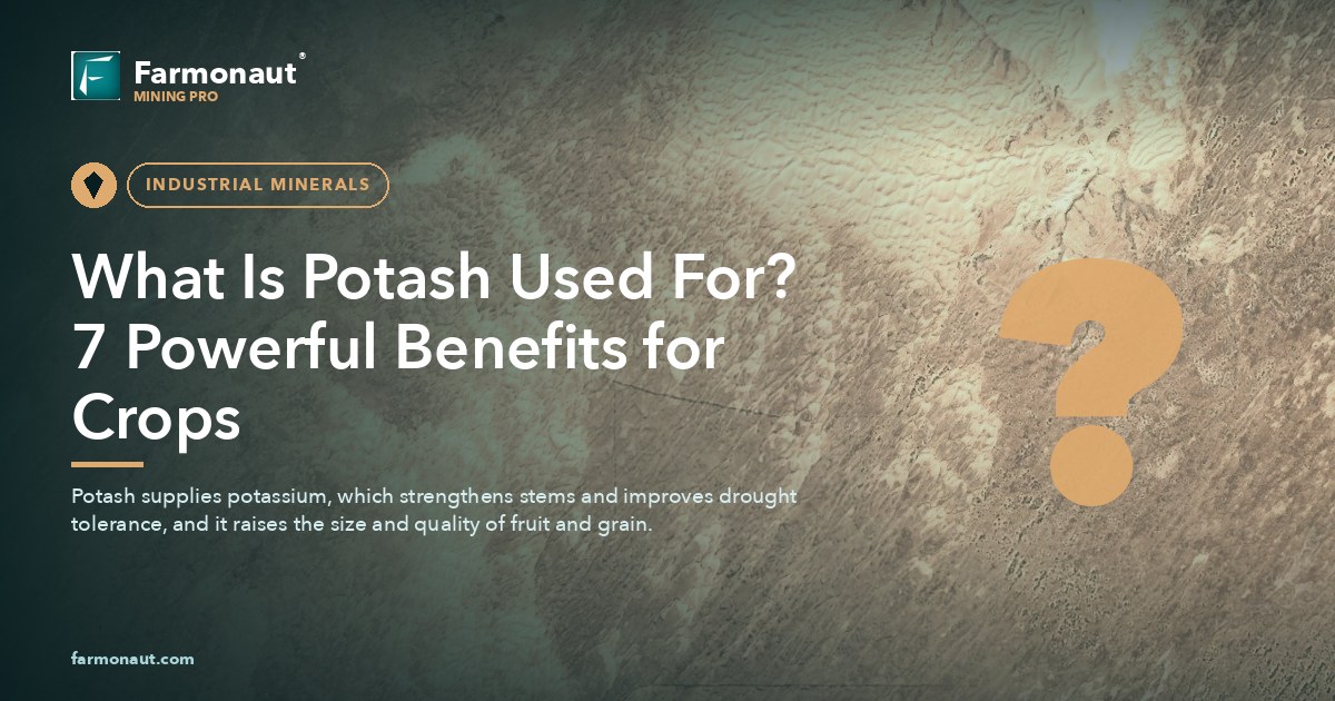 What Is Potash Used For? 7 Powerful Benefits For Crops