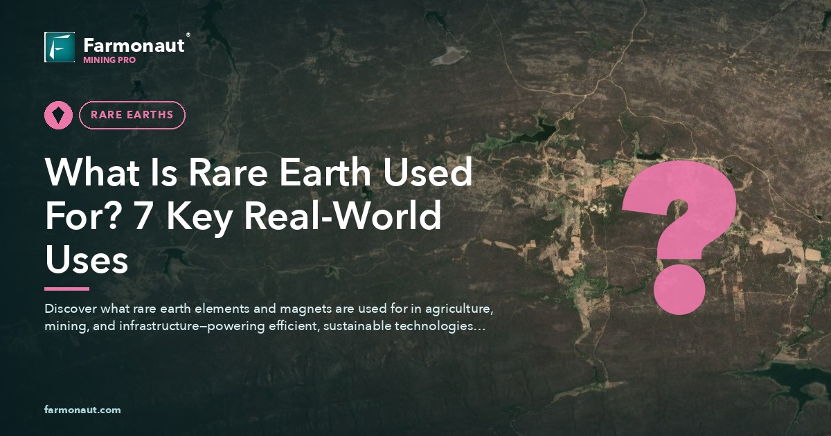 What Is Rare Earth Used For? 7 Key Real-World Uses