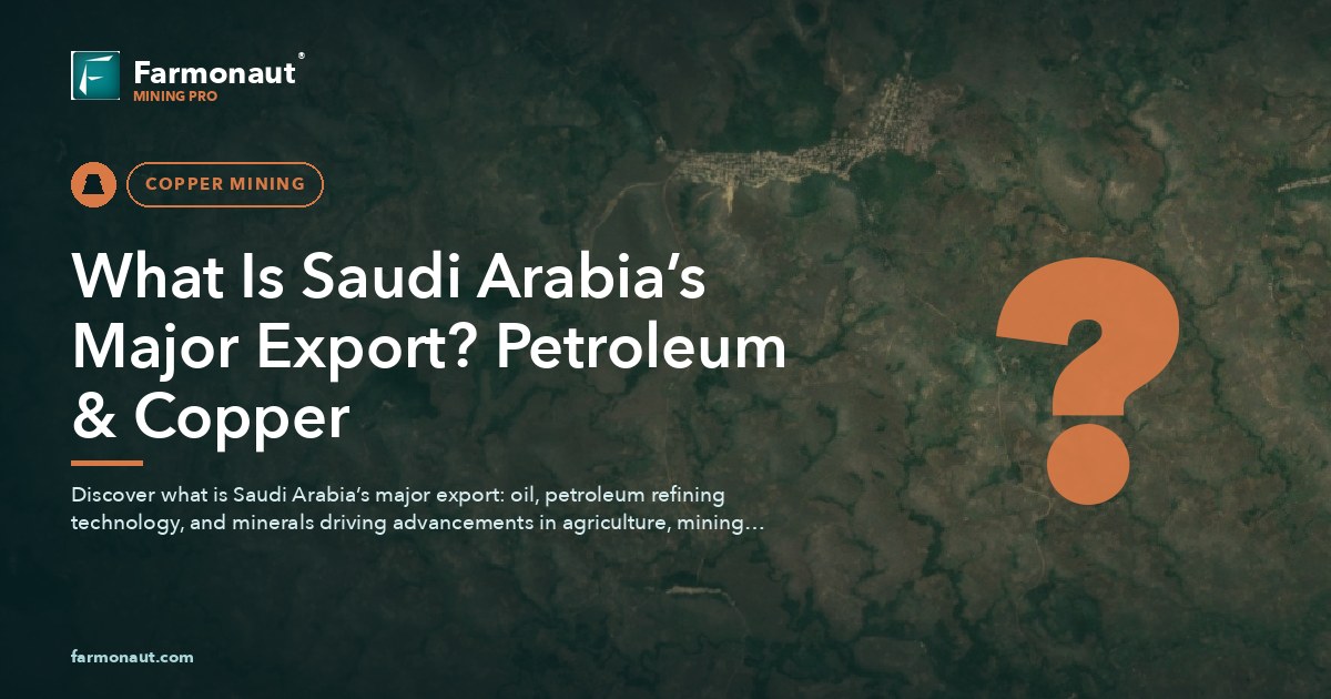 What Is Saudi Arabia’s Major Export? Petroleum &Amp; Copper