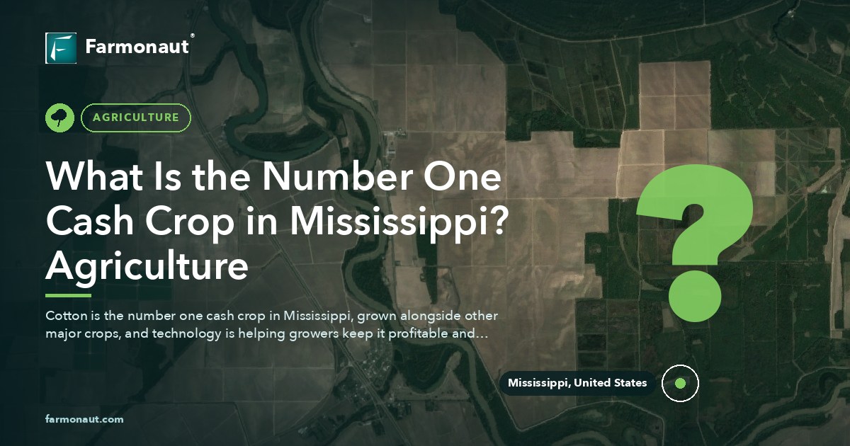 What Is The Number One Cash Crop In Mississippi? Agriculture