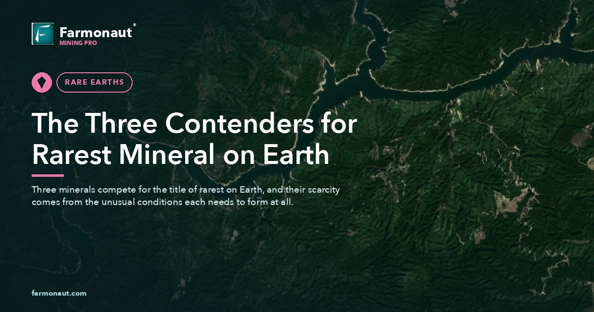 The Three Contenders For Rarest Mineral On Earth