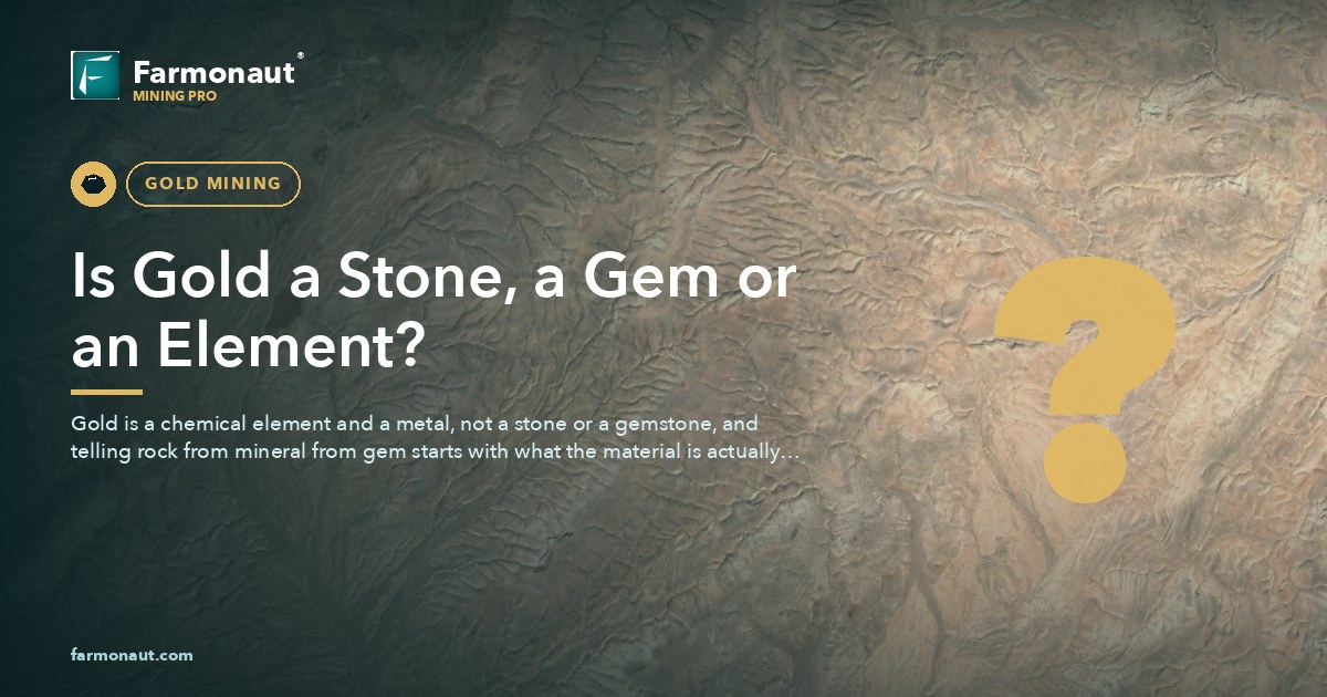 Is Gold A Stone, A Gem Or An Element?