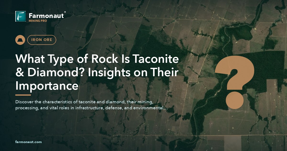 What Type Of Rock Is Taconite &Amp; Diamond? Insights On Their Importance