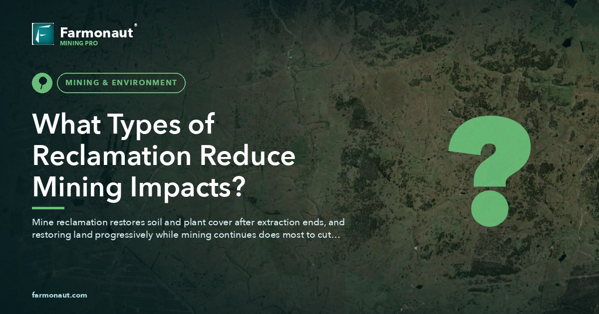 What Types Of Reclamation Reduce Mining Impacts 10 What Types Of Reclamation Reduce Mining Impacts?