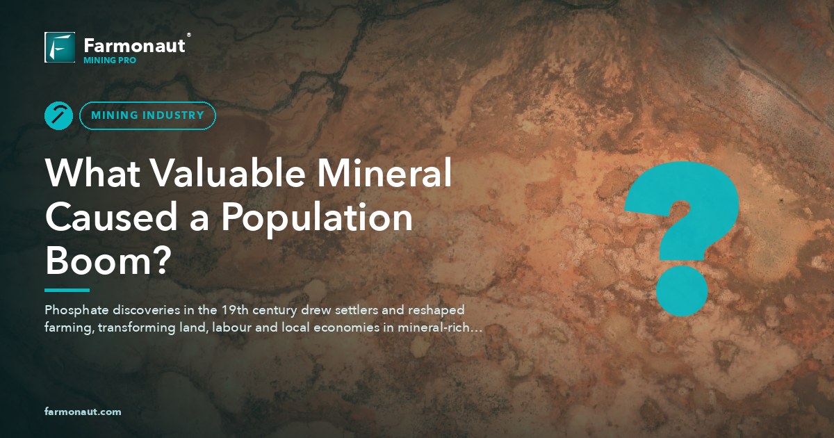 What Valuable Mineral Caused A Population Boom?