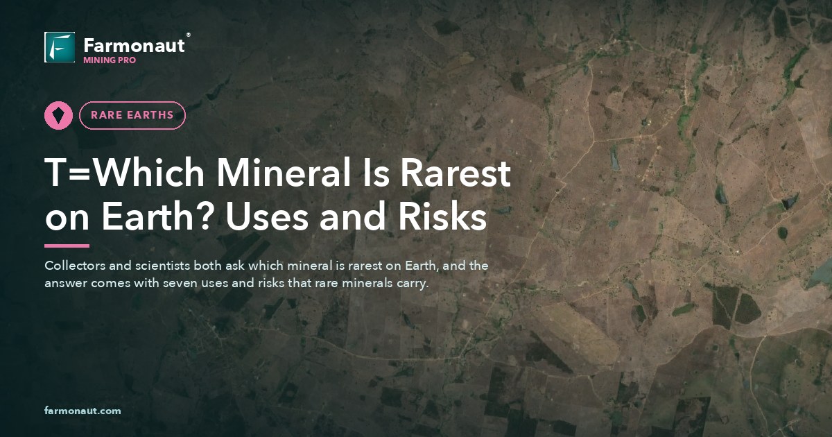 T=Which Mineral Is Rarest On Earth? Uses And Risks