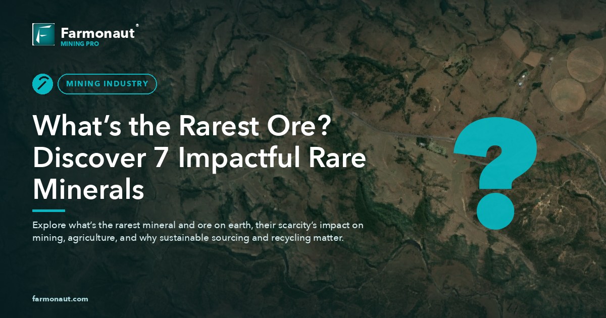 What’s The Rarest Ore? Discover 7 Impactful Rare Minerals