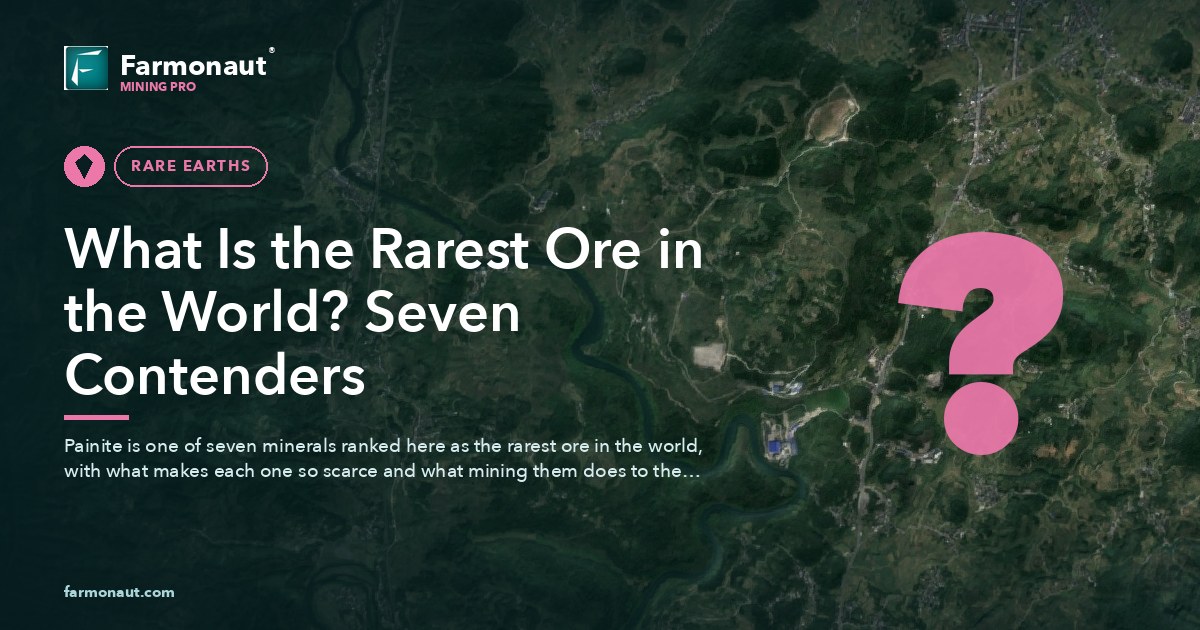 What Is The Rarest Ore In The World? Seven Contenders