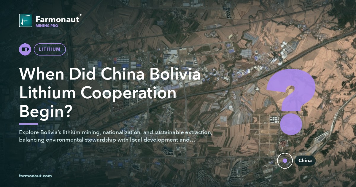 When Did China Bolivia Lithium Cooperation Begin?