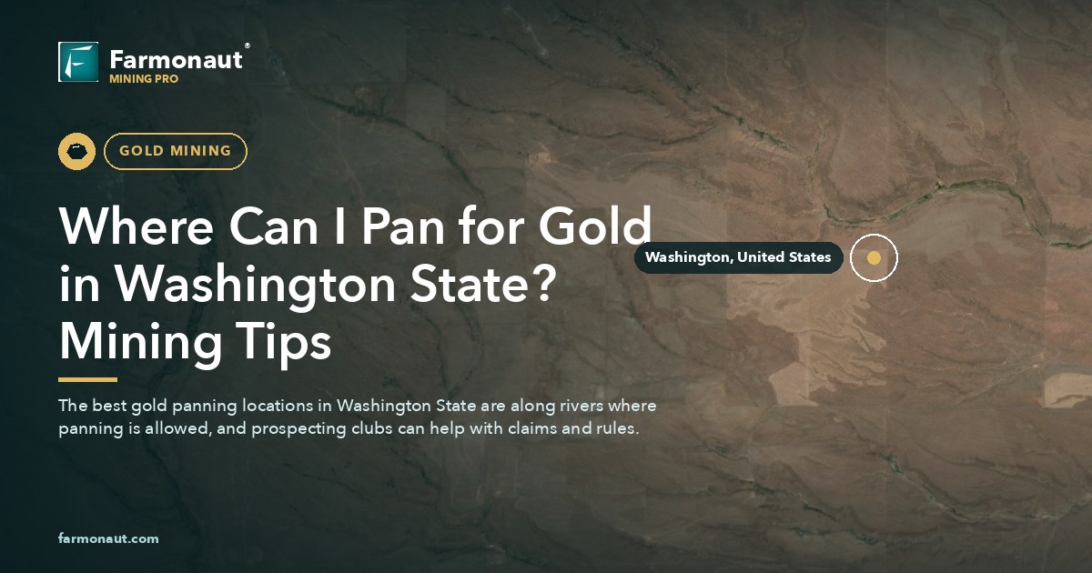 Where Can I Pan For Gold In Washington State? Mining Tips