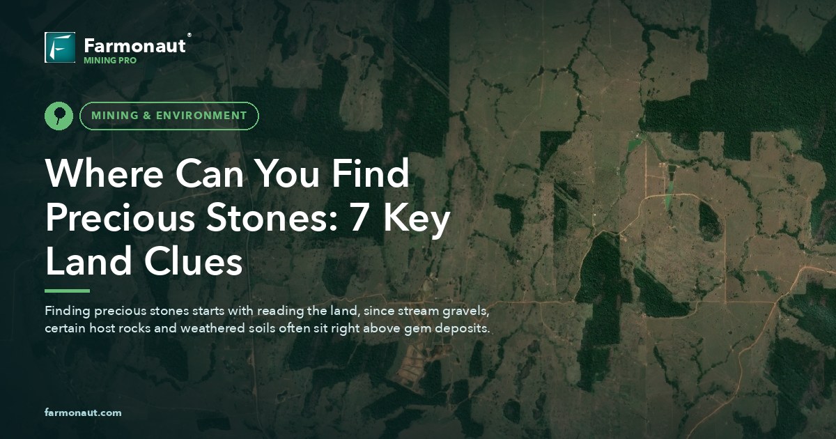 Where Can You Find Precious Stones: 7 Key Land Clues