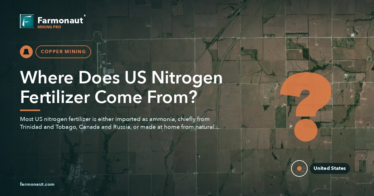 Where Does Us Nitrogen Fertilizer Come From?