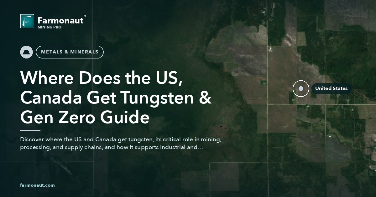 Where Does The Us, Canada Get Tungsten &Amp; Gen Zero Guide