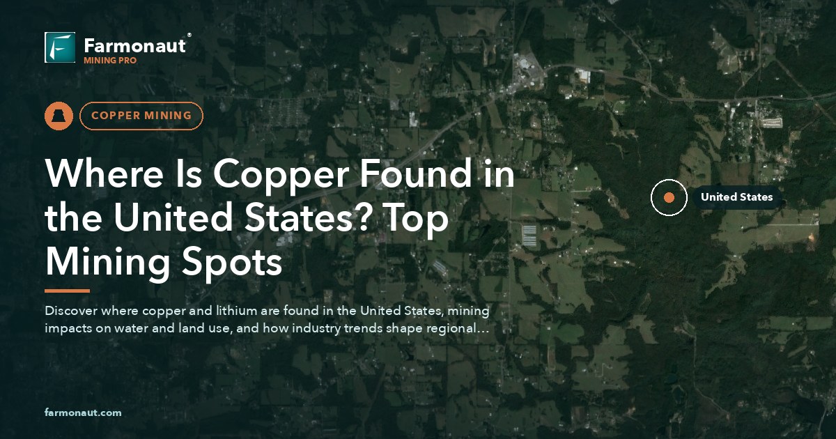Where Is Copper Found In The United States? Top Mining Spots