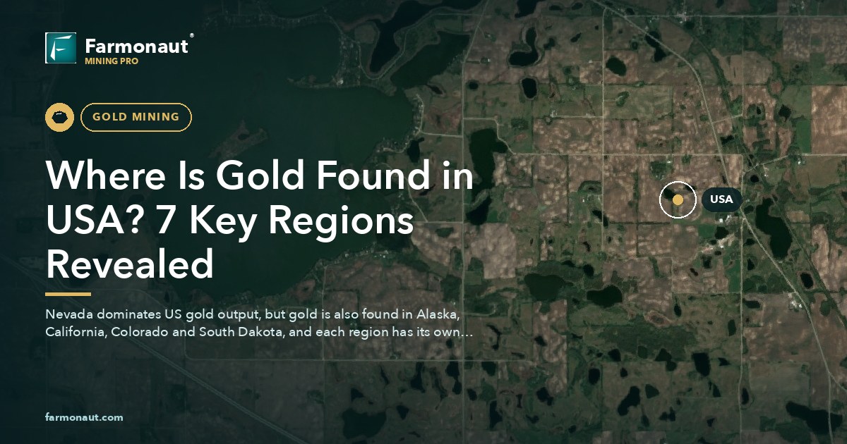Where Is Gold Found In Usa? 7 Key Regions Revealed 9 Where Is Gold Found In Usa? 7 Key Regions Revealed