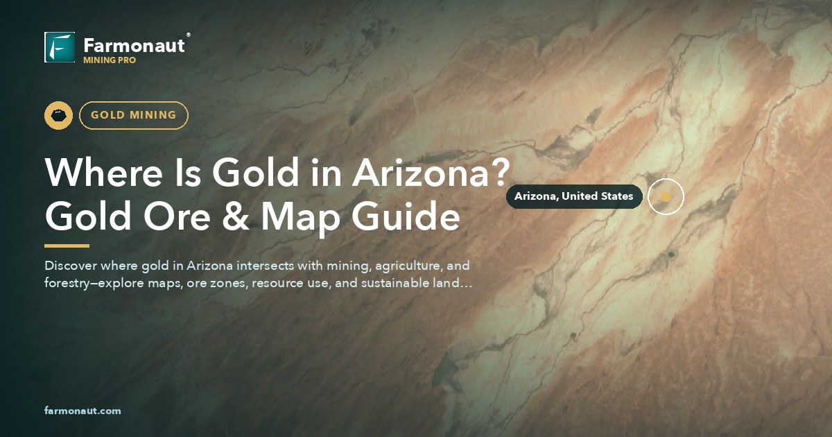 Where Is Gold In Arizona? Gold Ore &Amp; Map Guide