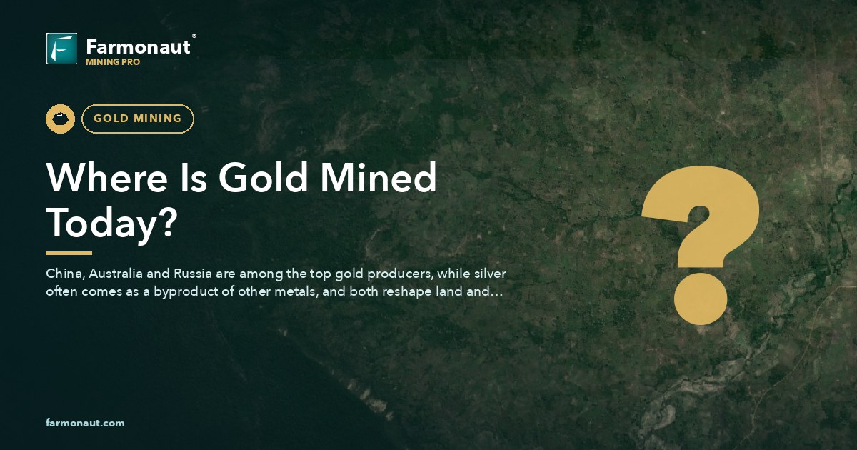Where Is Gold Mined Today?