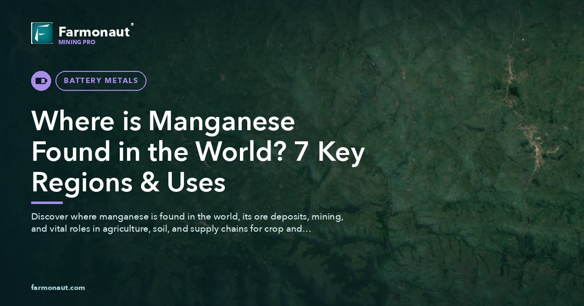 Where Is Manganese Found In The World? 7 Key Regions &Amp; Uses