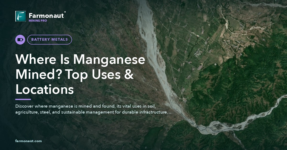 Where Is Manganese Mined? Top Uses &Amp; Locations