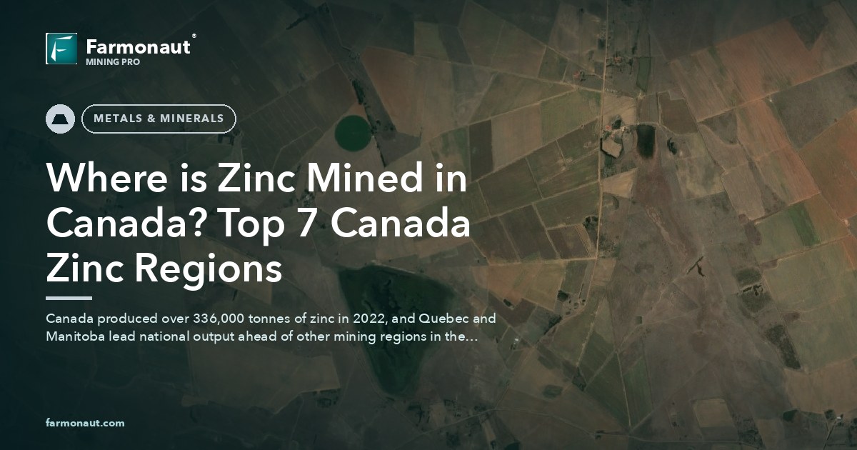 Where Is Zinc Mined In Canada? Top 7 Canada Zinc Regions