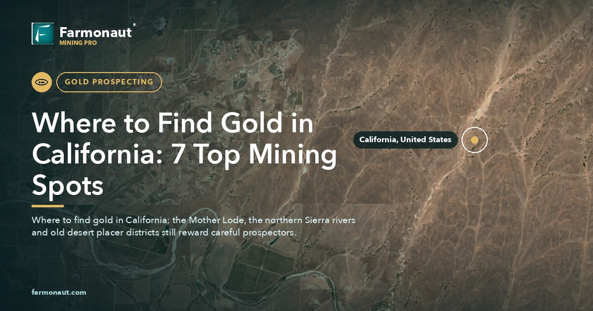 Where To Find Gold In California: 7 Top Mining Spots