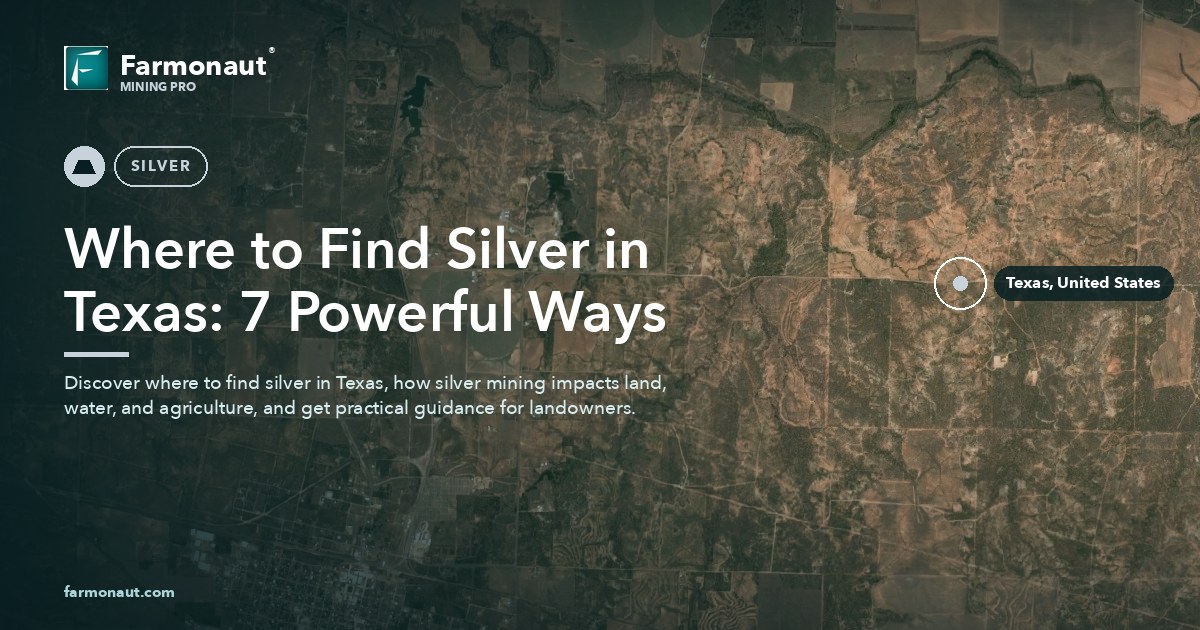 Where To Find Silver In Texas: 7 Powerful Ways