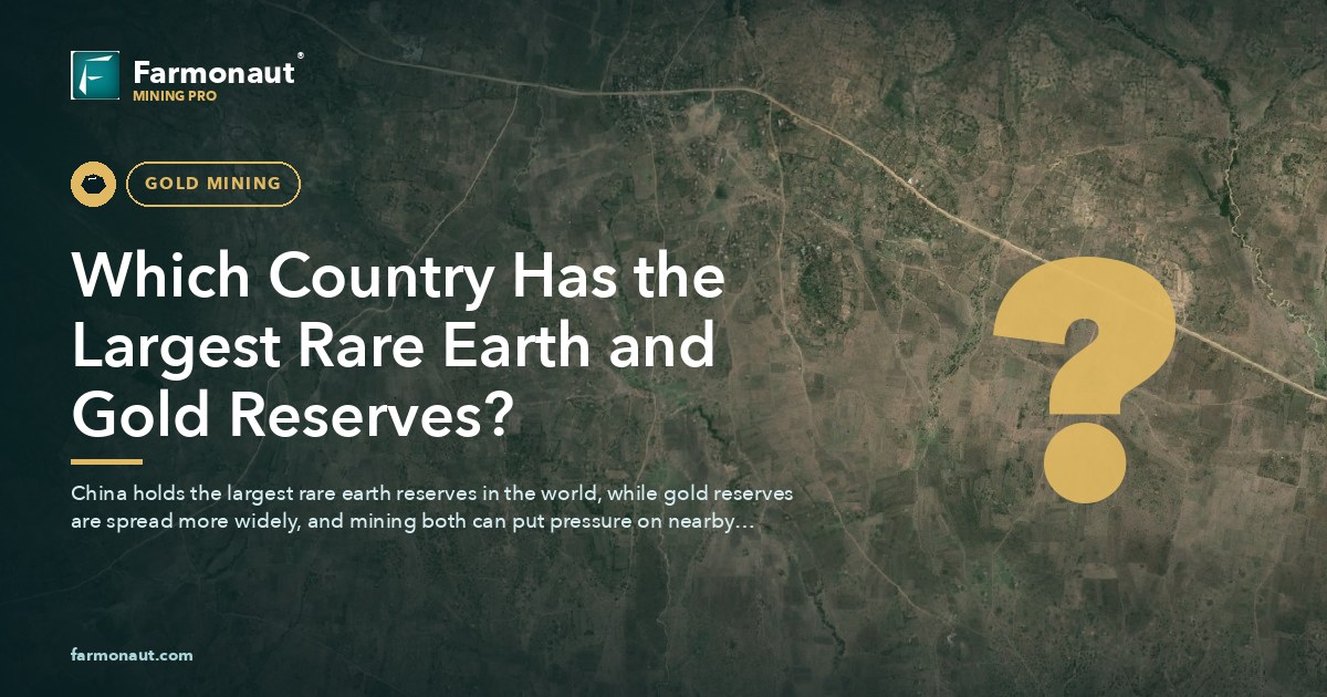 Which Country Has The Largest Rare Earth And Gold Reserves?
