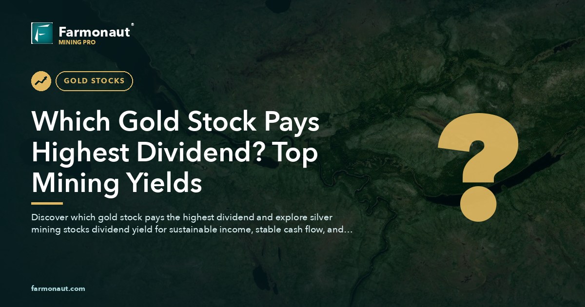 Which Gold Stock Pays Highest Dividend? Top Mining Yields 144 Which Gold Stock Pays Highest Dividend? Top Mining Yields