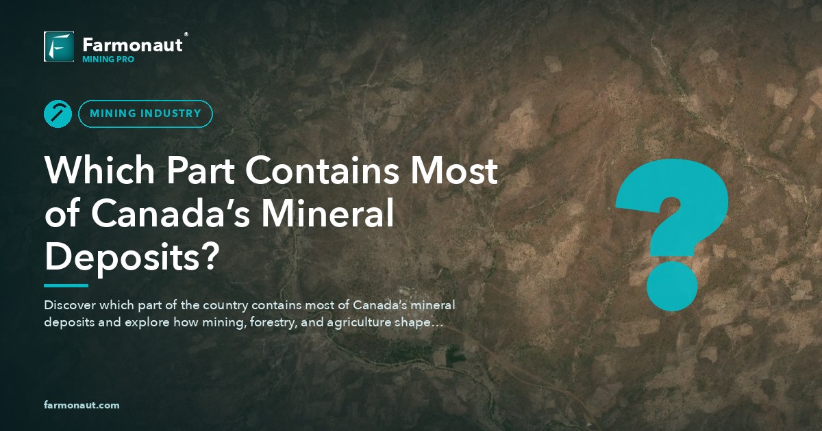 Which Part Contains Most Of Canada’s Mineral Deposits?