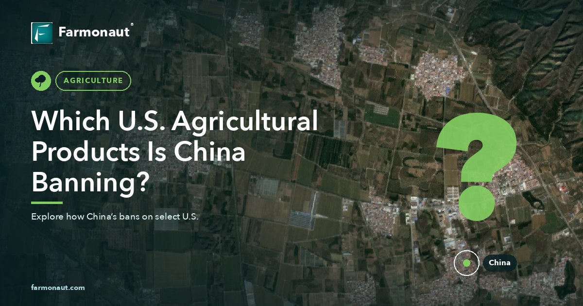 Which U.s. Agricultural Products Is China Banning?