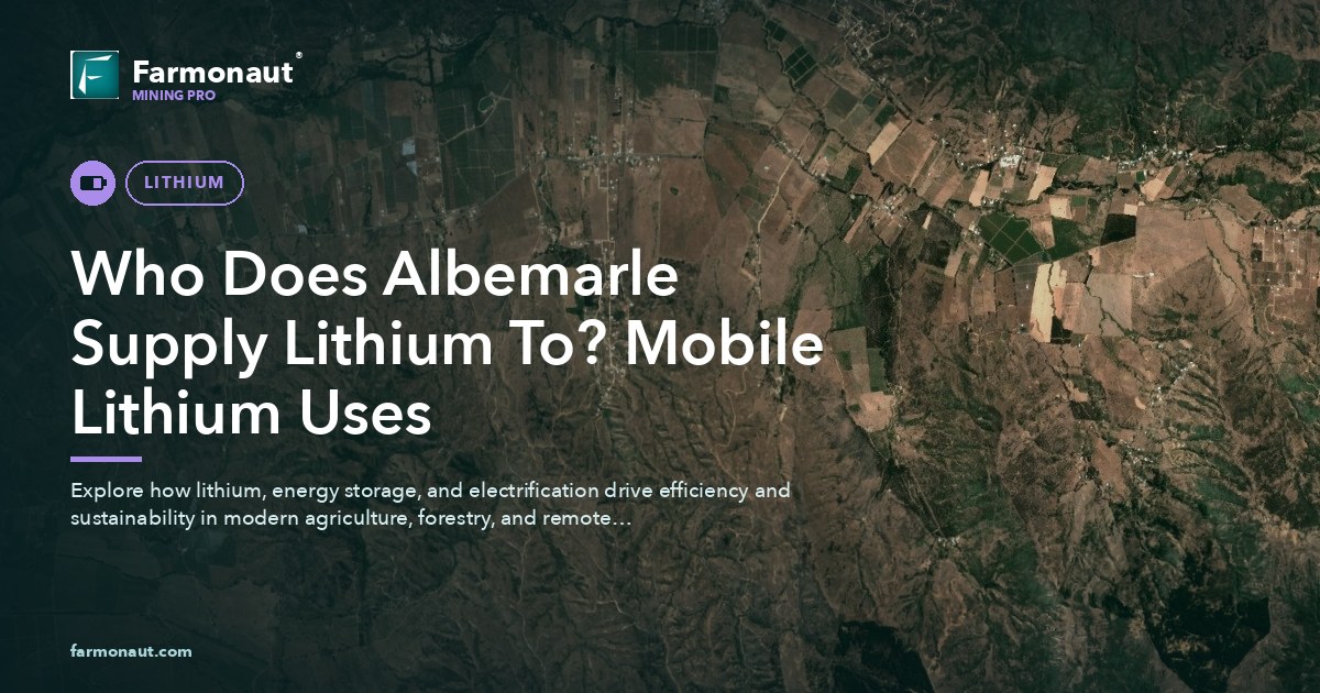 Who Does Albemarle Supply Lithium To? Mobile Lithium Uses