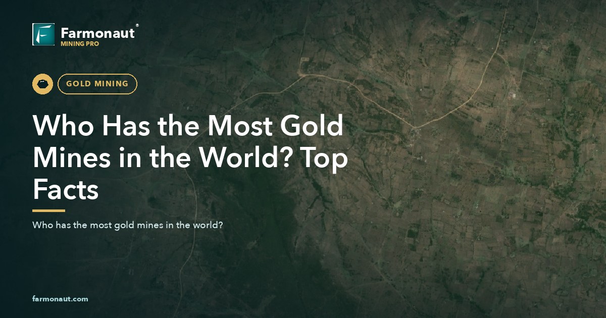 Who Has The Most Gold Mines In The World? Top Facts