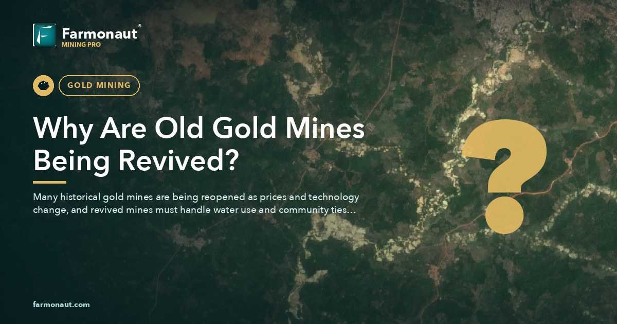 Why Are Old Gold Mines Being Revived?