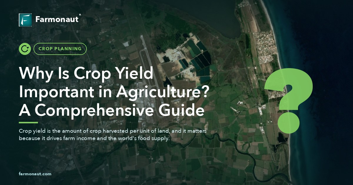 Why Is Crop Yield Important In Agriculture? A Comprehensive Guide