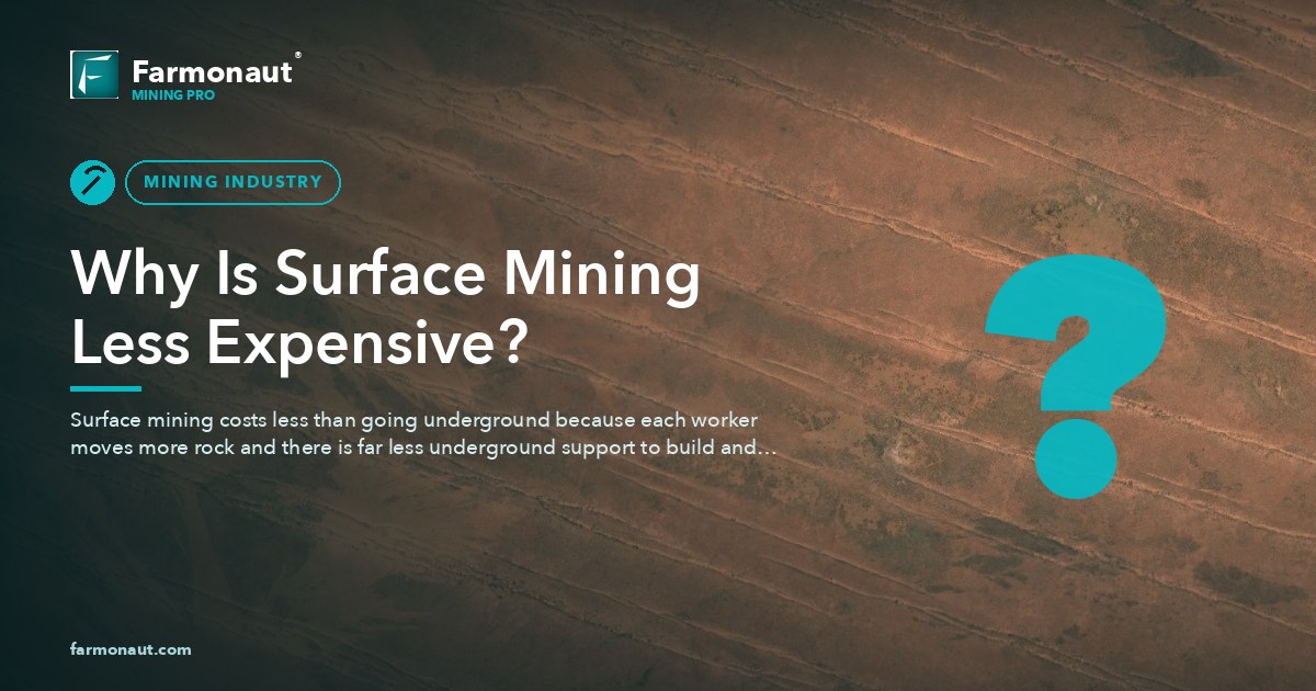 Why Is Surface Mining Less Expensive?
