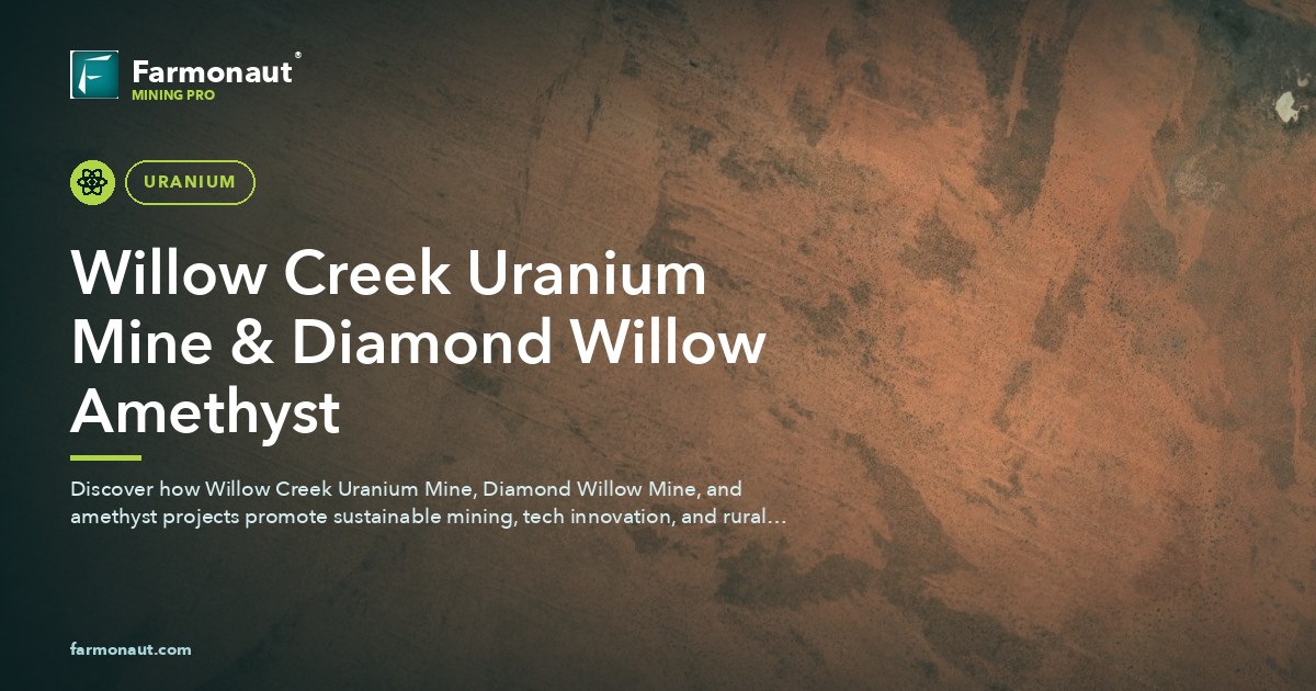 Willow Creek Uranium Mine &Amp; Diamond Willow Amethyst