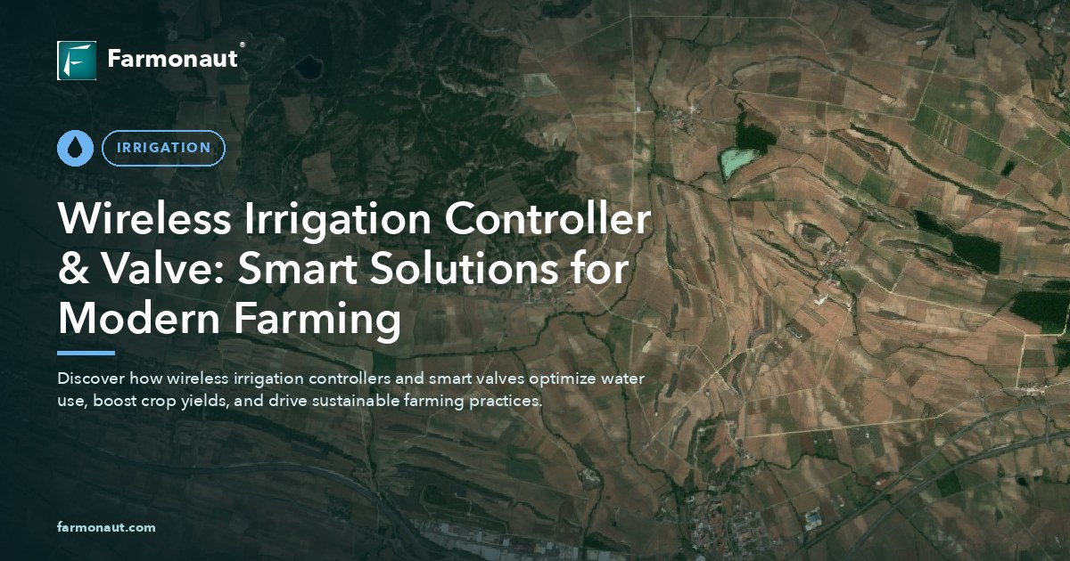 Wireless Irrigation Controller &Amp; Valve: Smart Solutions For Modern Farming