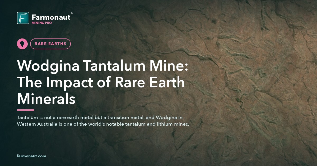 Wodgina Tantalum Mine: The Impact Of Rare Earth Minerals