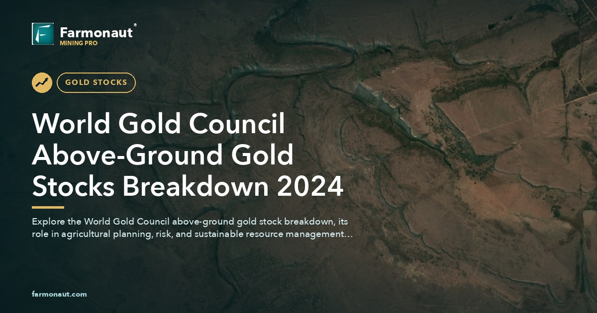 World Gold Council Above-Ground Gold Stocks Breakdown 2024 124 World Gold Council Above-Ground Gold Stocks Breakdown 2024