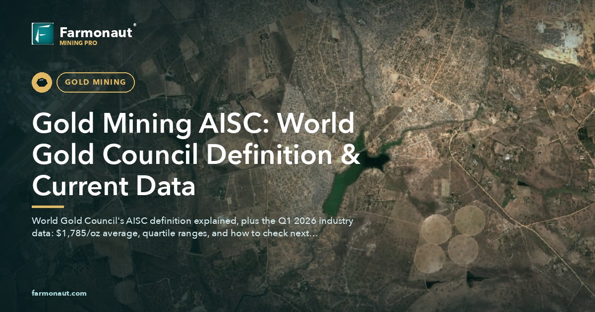 Gold Mining Aisc: World Gold Council Definition &Amp; Current Data