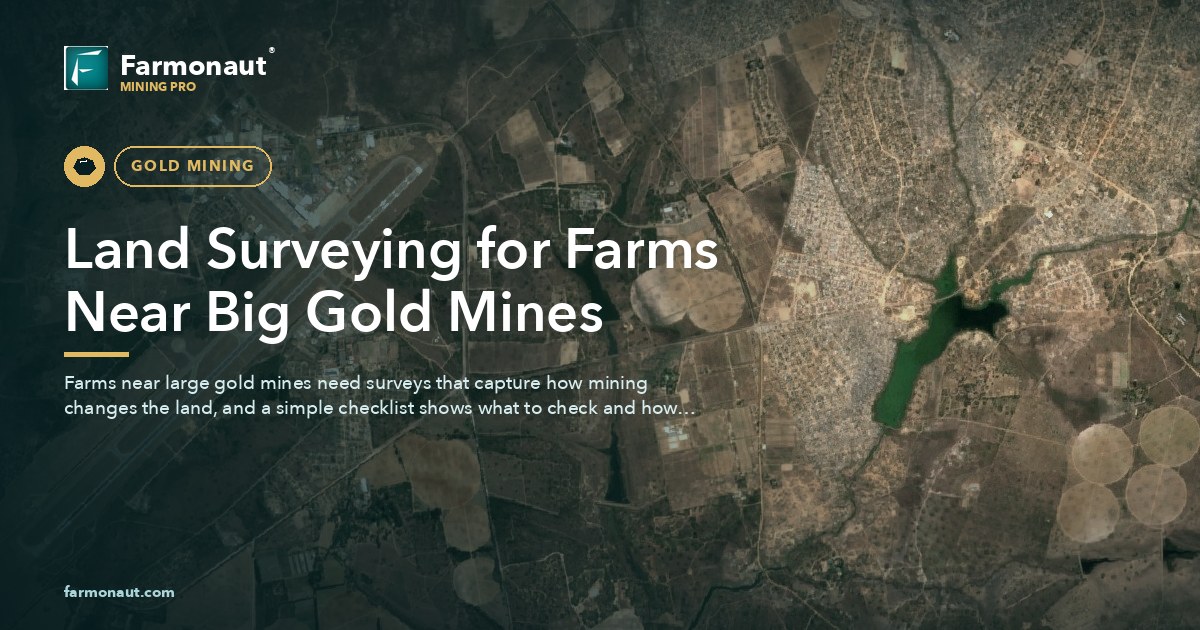 Land Surveying For Farms Near Big Gold Mines