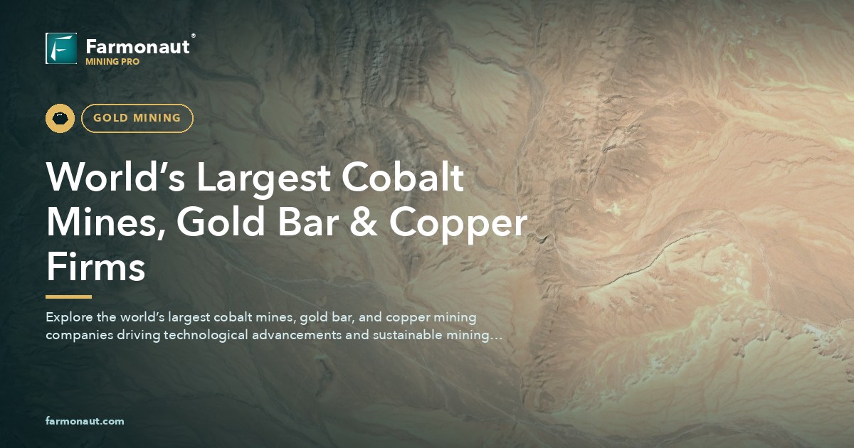 World’s Largest Cobalt Mines, Gold Bar &Amp; Copper Firms