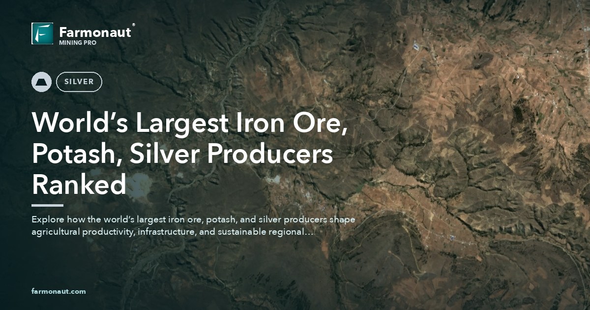 World’s Largest Iron Ore, Potash, Silver Producers Ranked