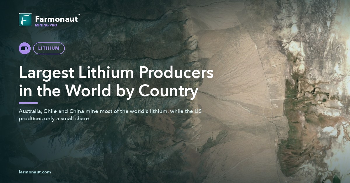 Largest Lithium Producers In The World By Country