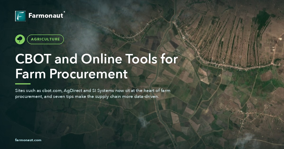 Cbot And Online Tools For Farm Procurement