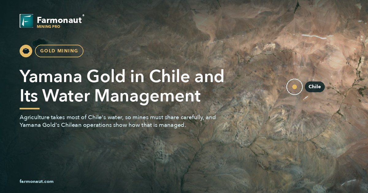 Yamana Gold In Chile And Its Water Management