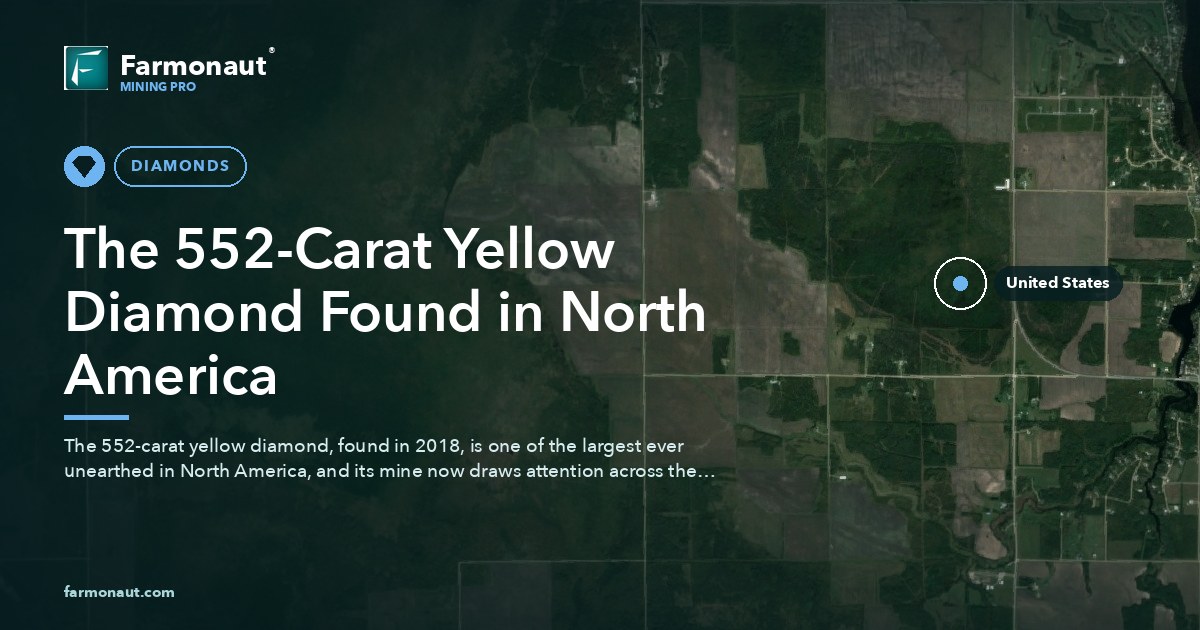 Yellow Diamond Latest: 552 Carat Yellow Diamond Mine 133 The 552-Carat Yellow Diamond Found In North America