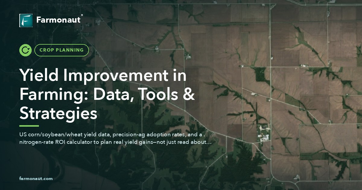 Yield Improvement In Farming: Data, Tools &Amp; Strategies