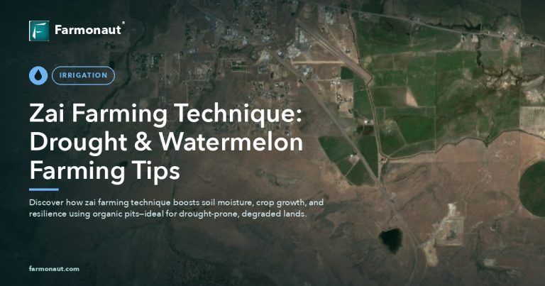 Zai Farming Technique Drought Watermelon Farming Tips Farmonaut 2