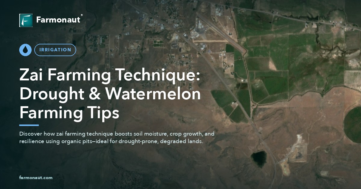 Zai Farming Technique: Drought &Amp; Watermelon Farming Tips